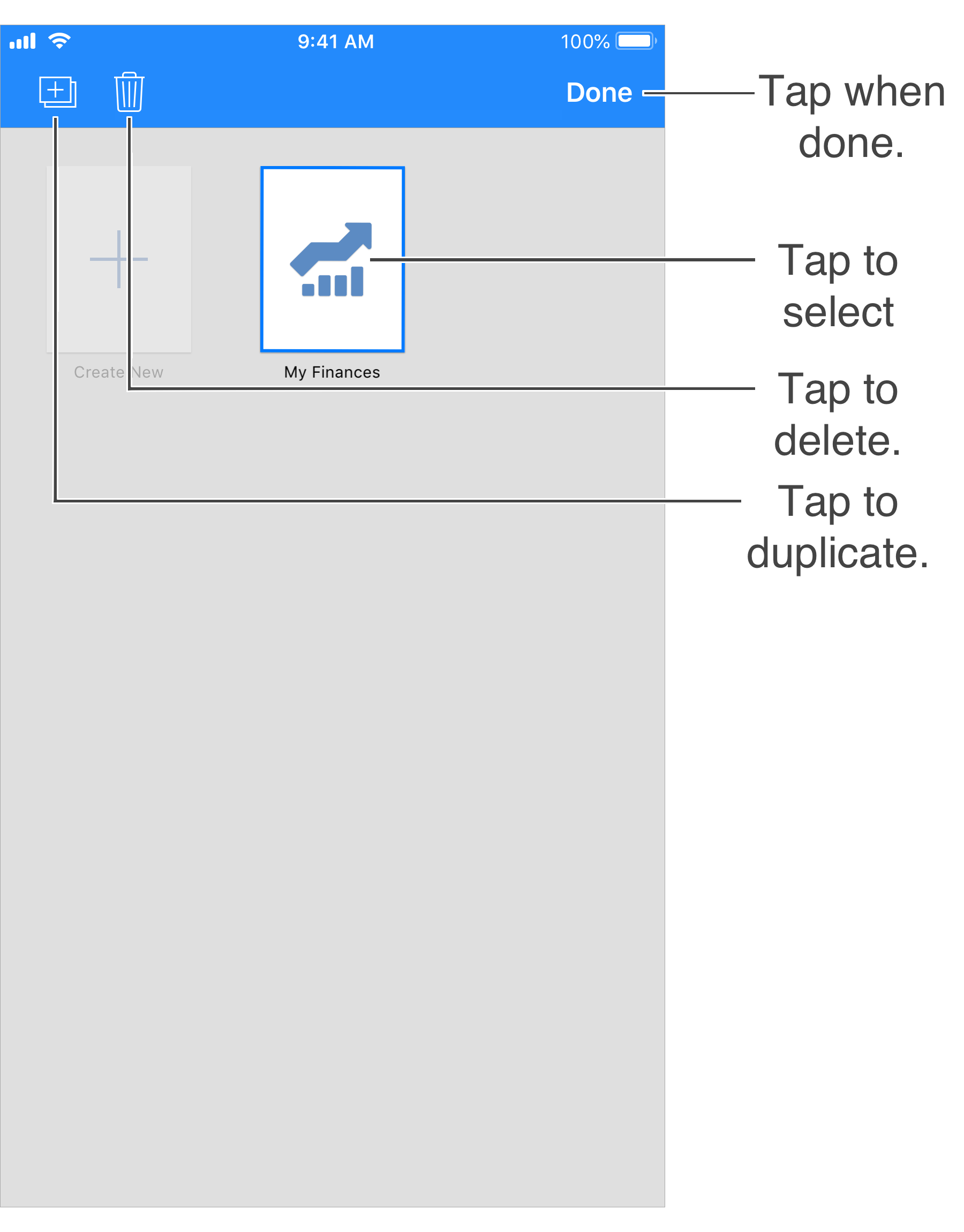 Editing Mode Layout Info