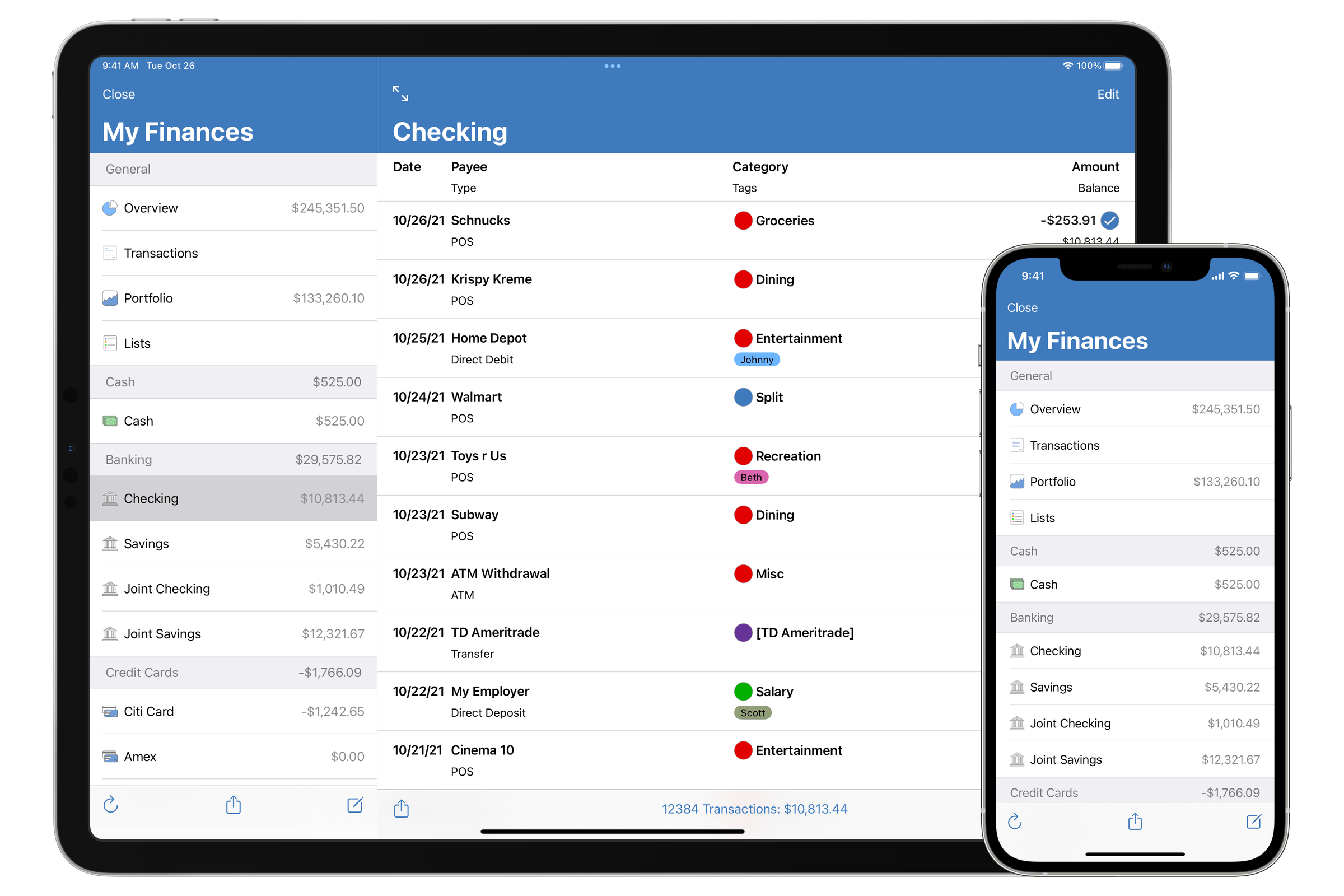 SEE Finance 2 for iOS