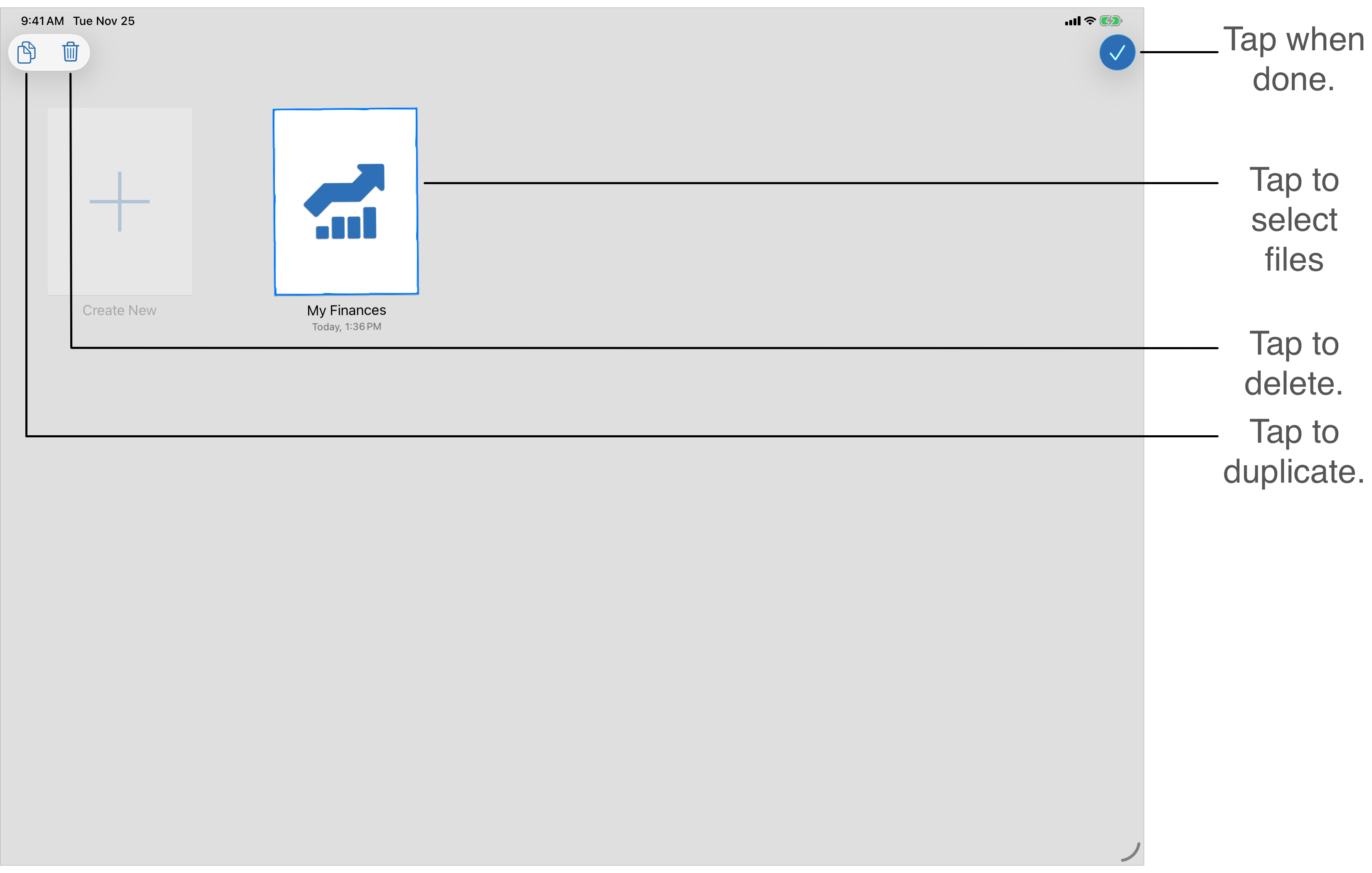 Editing Mode Layout Info