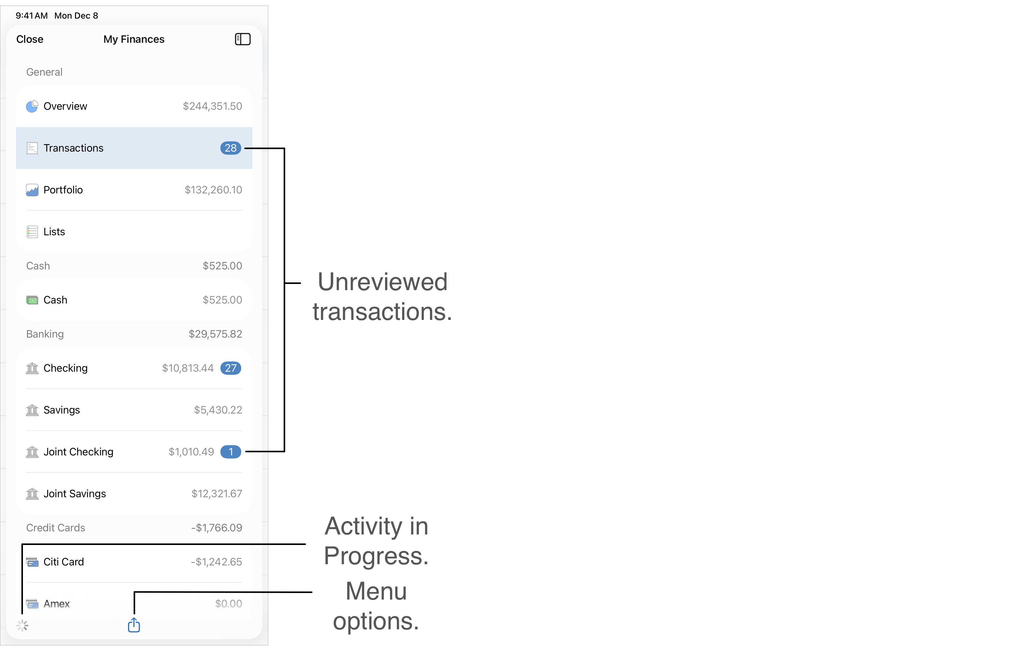 Additional Layout Info