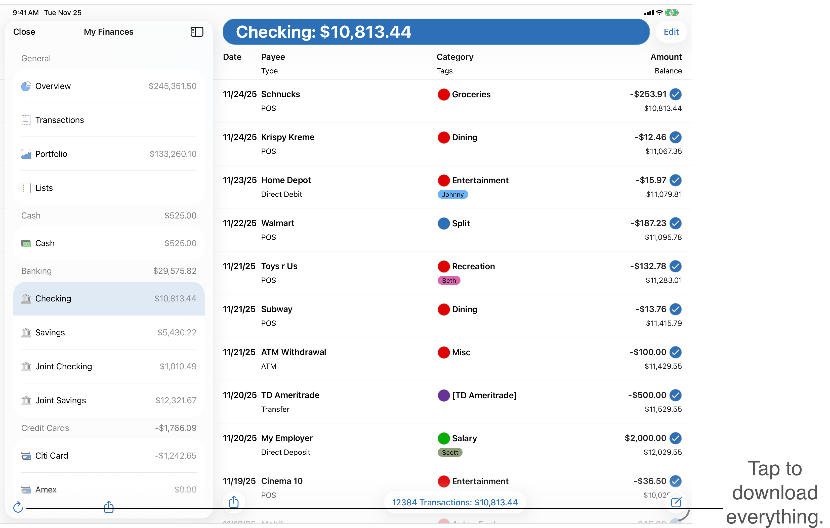 Document Refresh Button