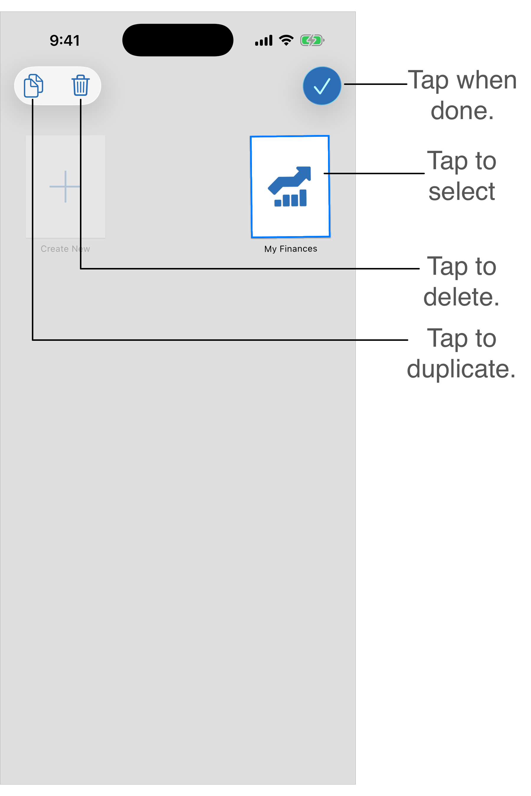 Editing Mode Layout Info