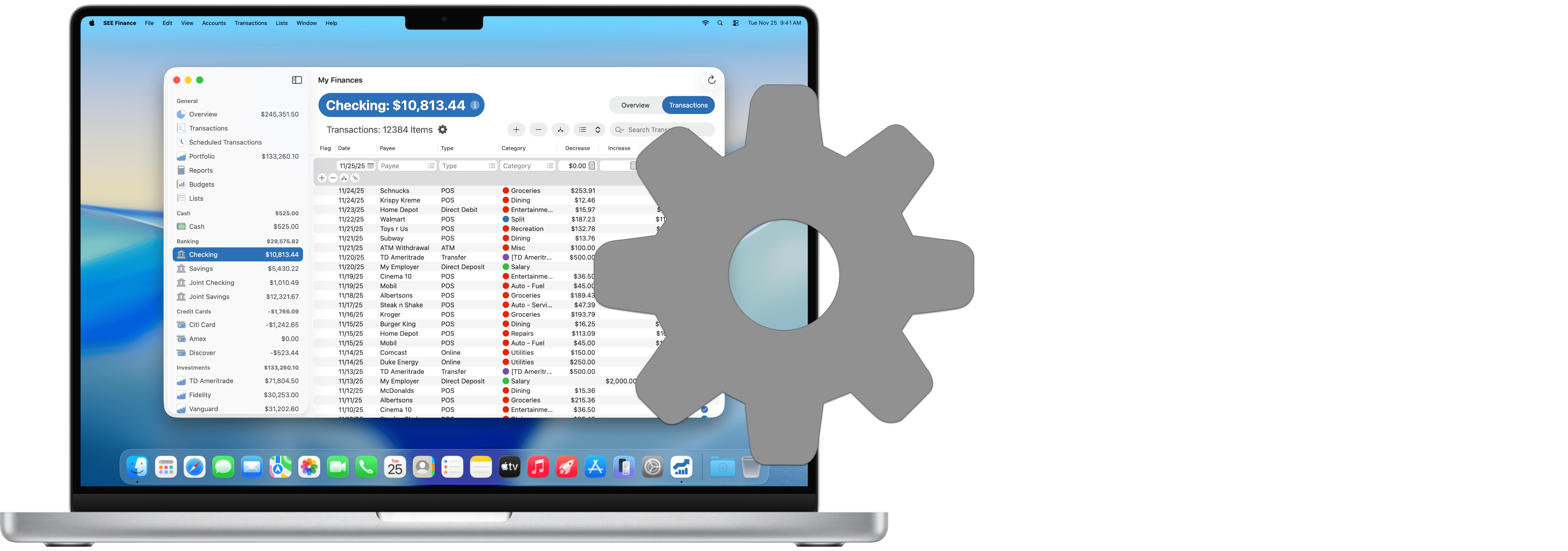 Customize SEE Finance