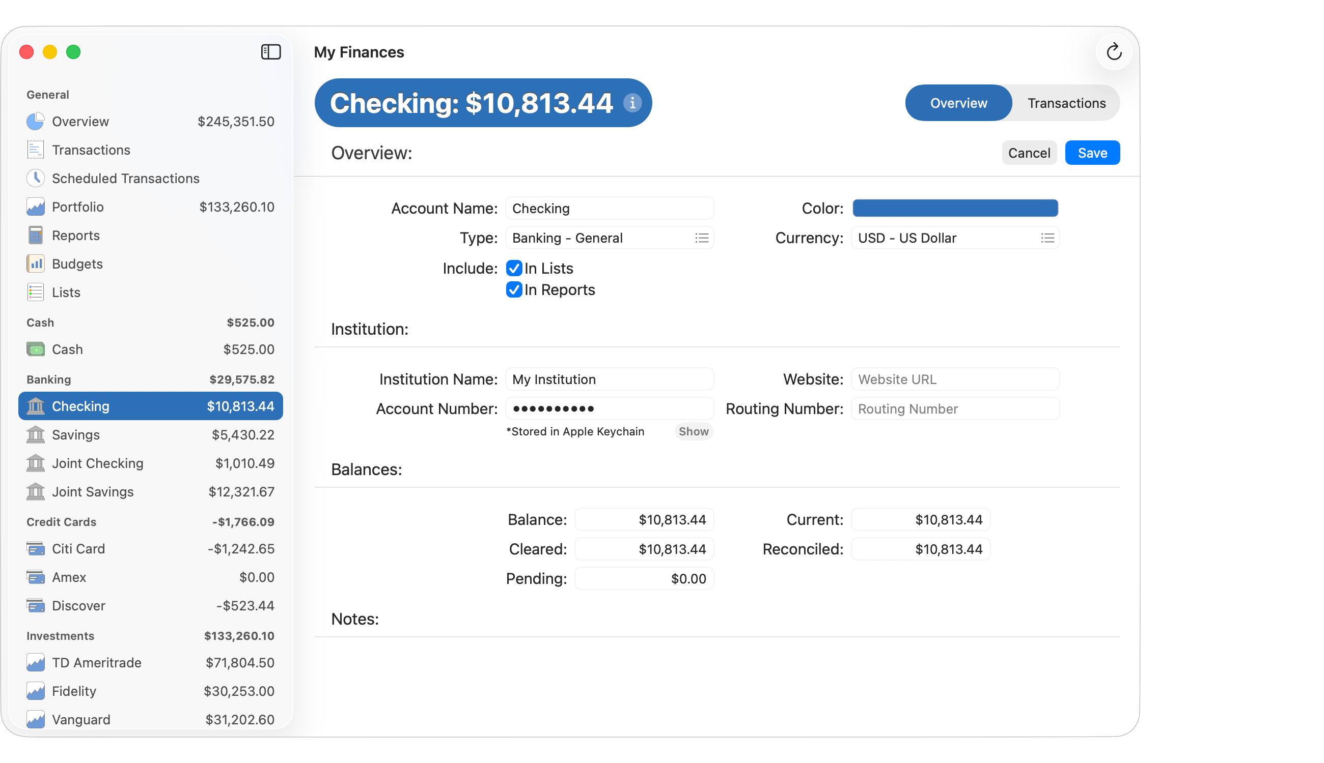 Account Overview Edited