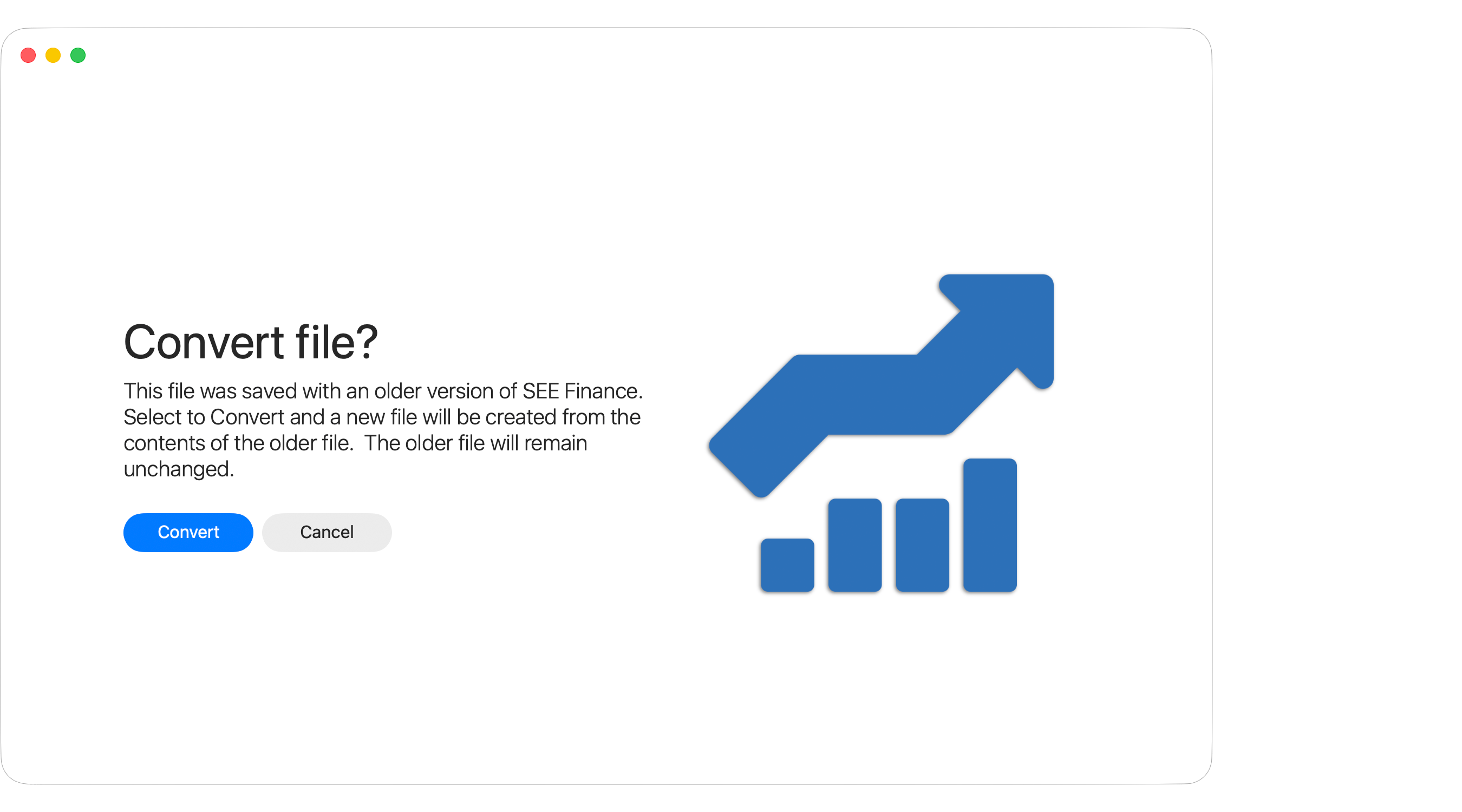 Convert SEE Finance Document