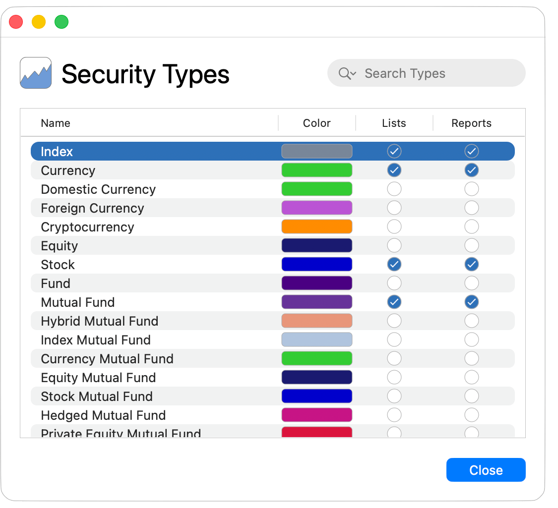 Security Types