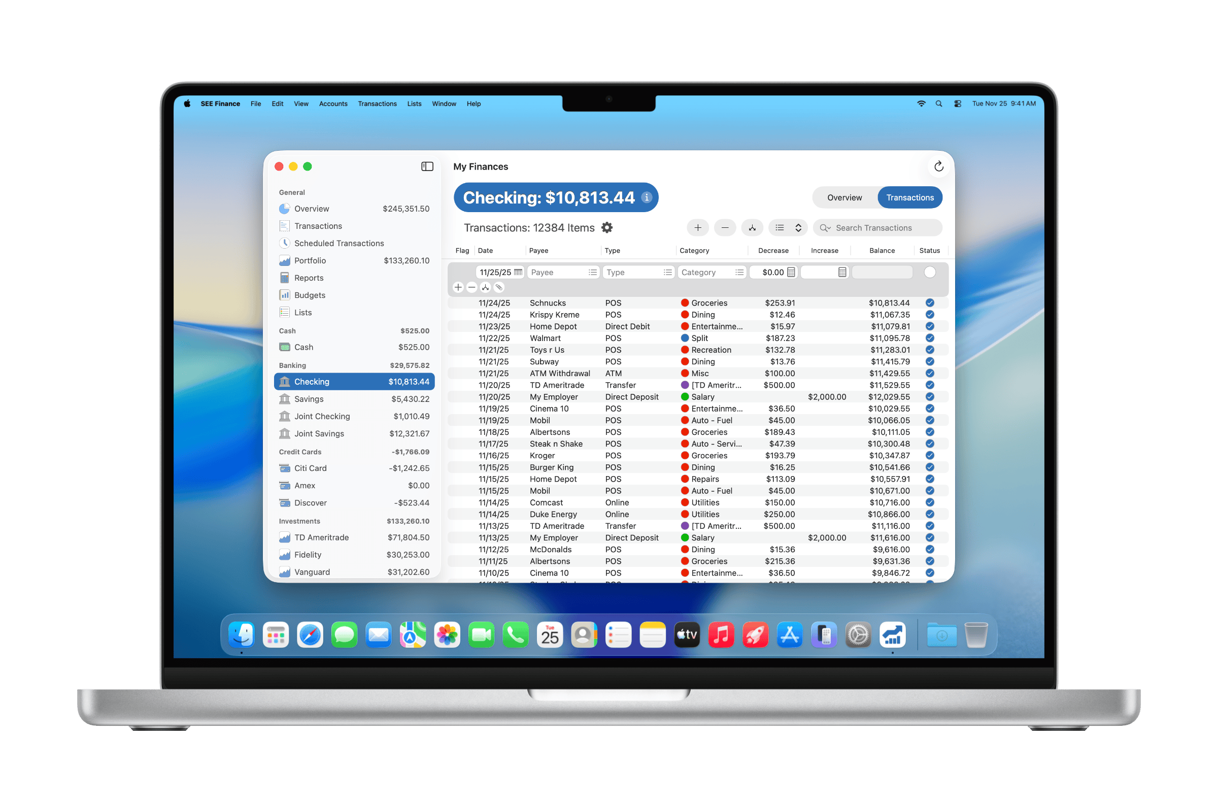 SEE Finance 2 for macOS