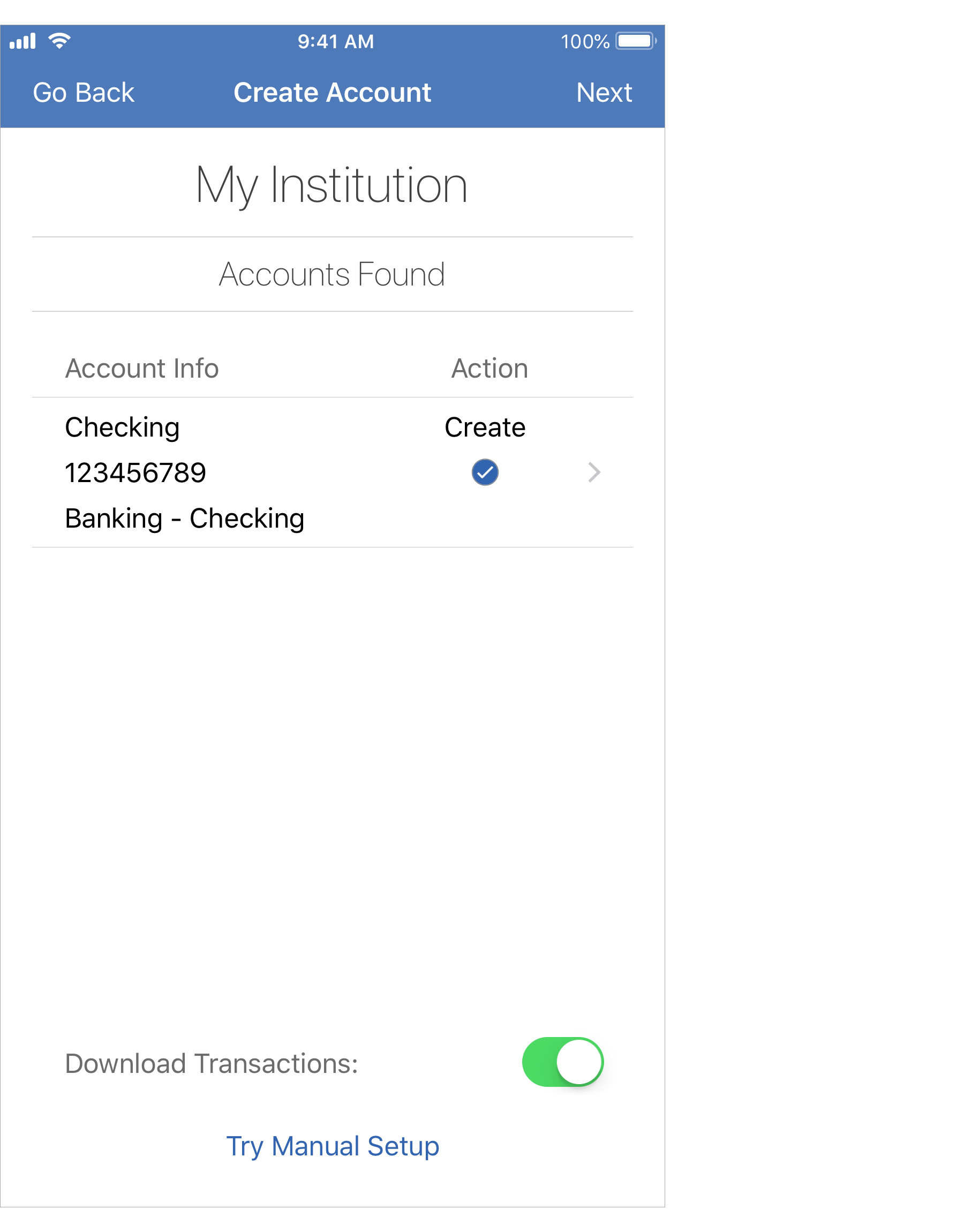 Account Discovery