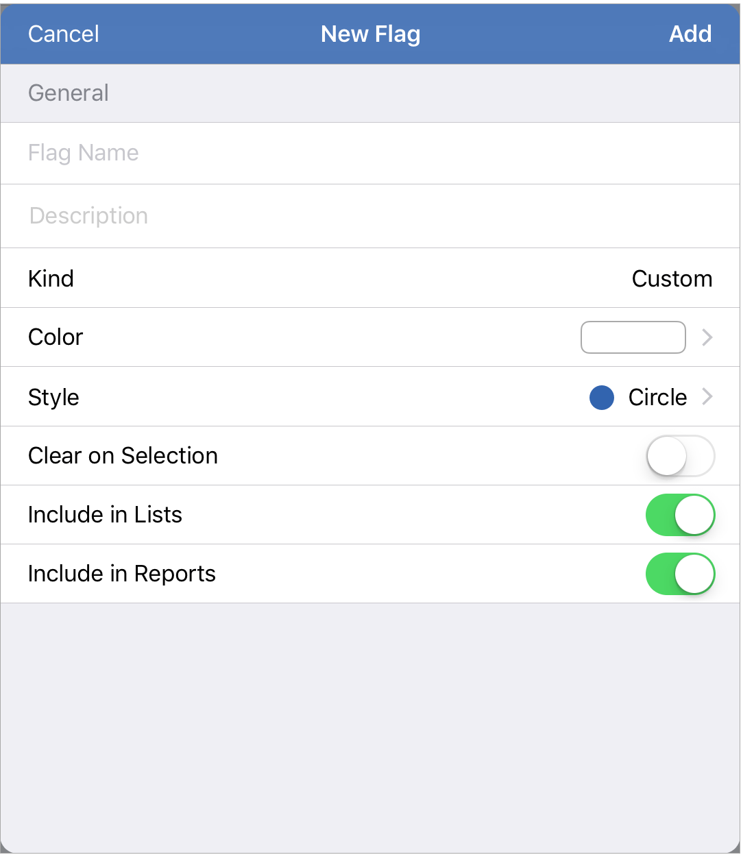 Editing Layout Info