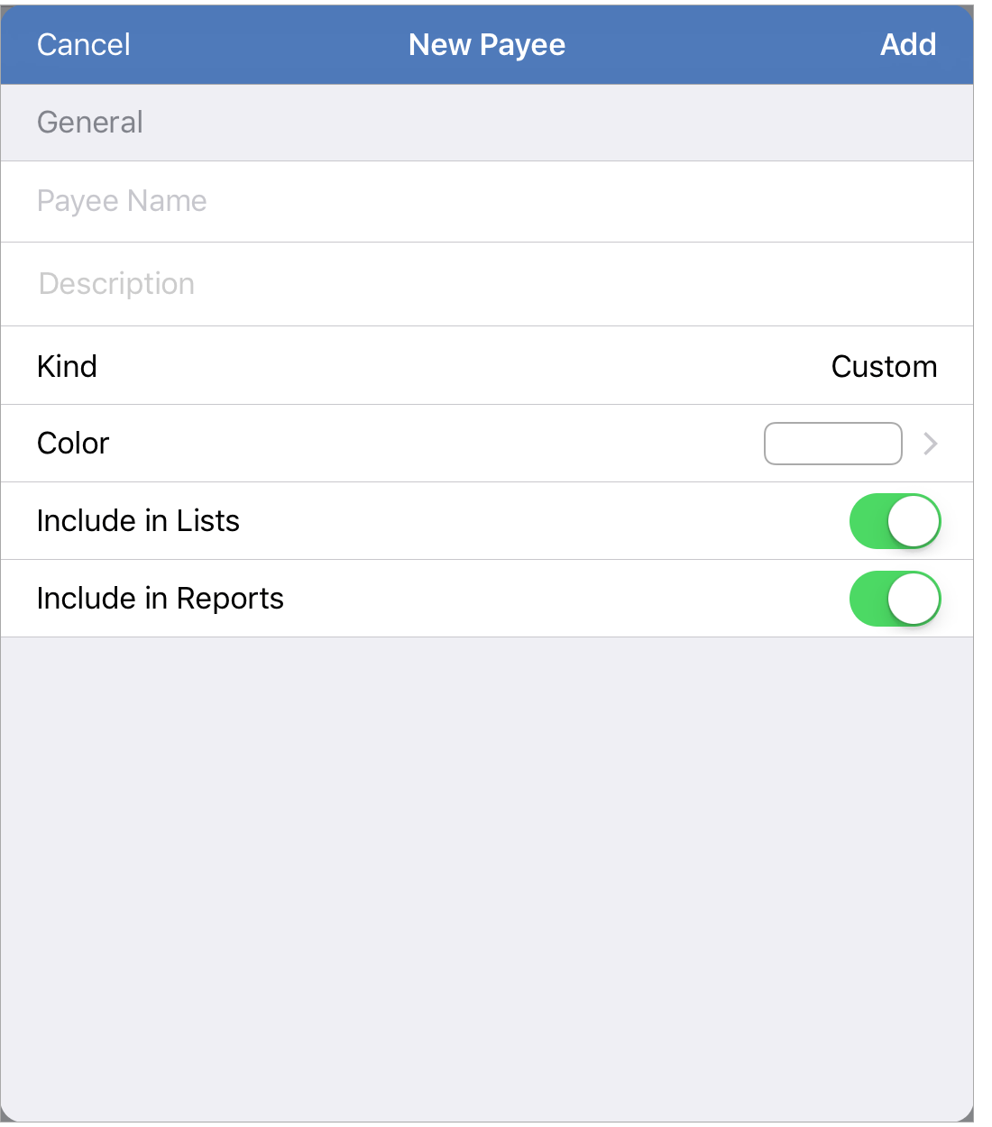 Editing Layout Info