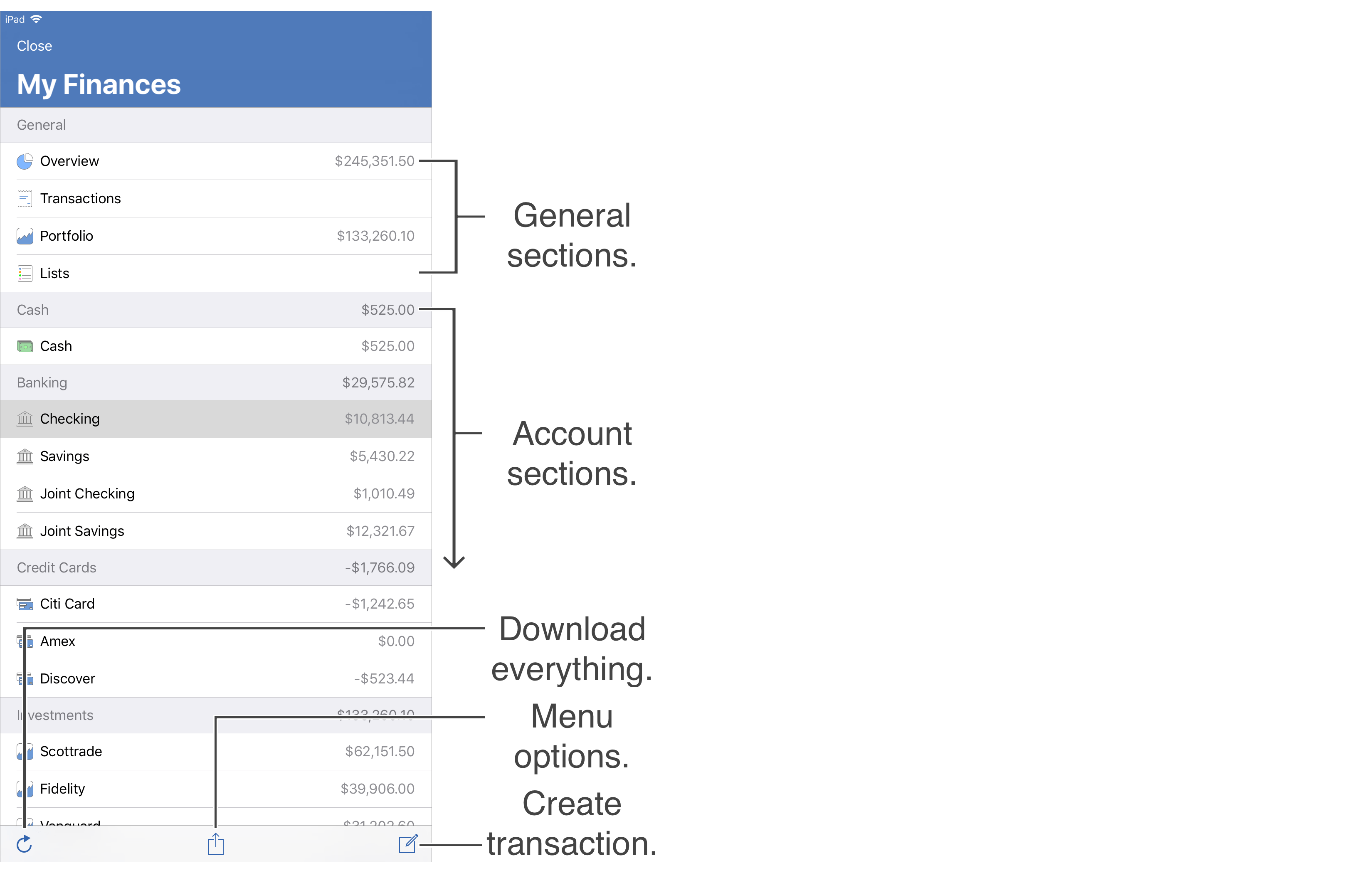 General Layout Info
