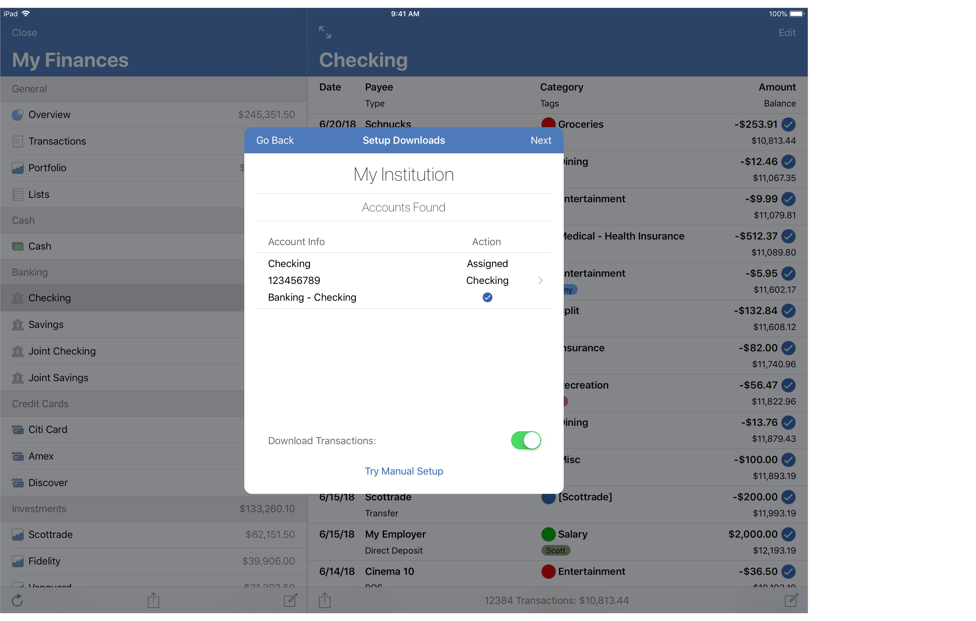 Account Discovery