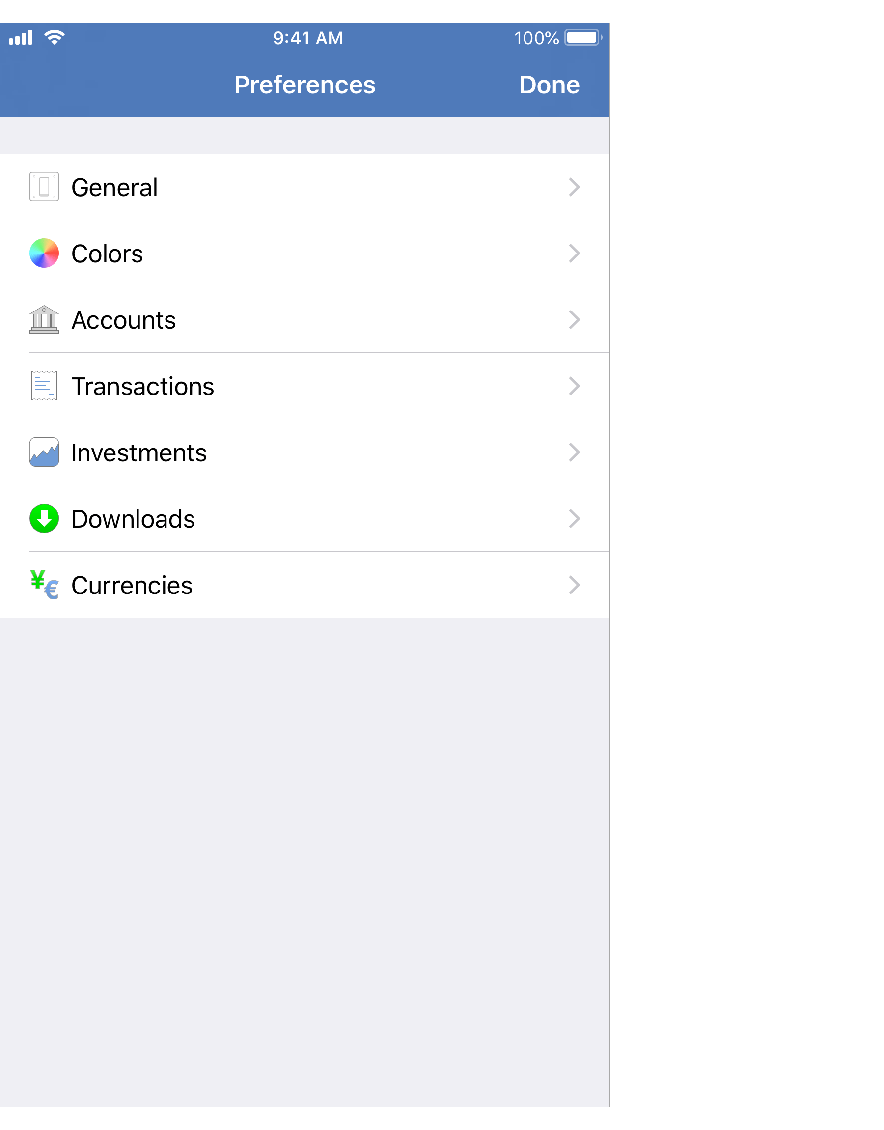 Preferences