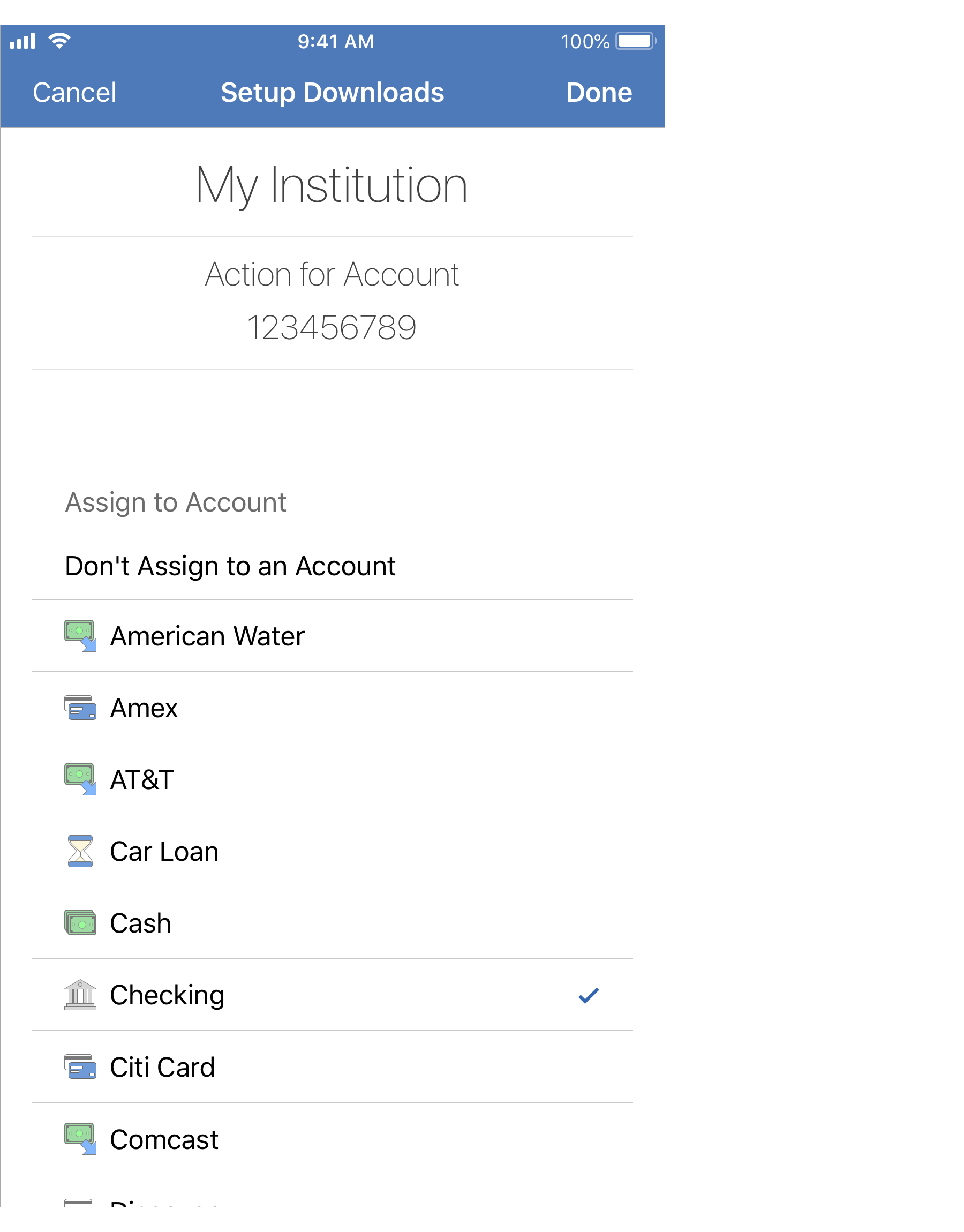 Account Discovery