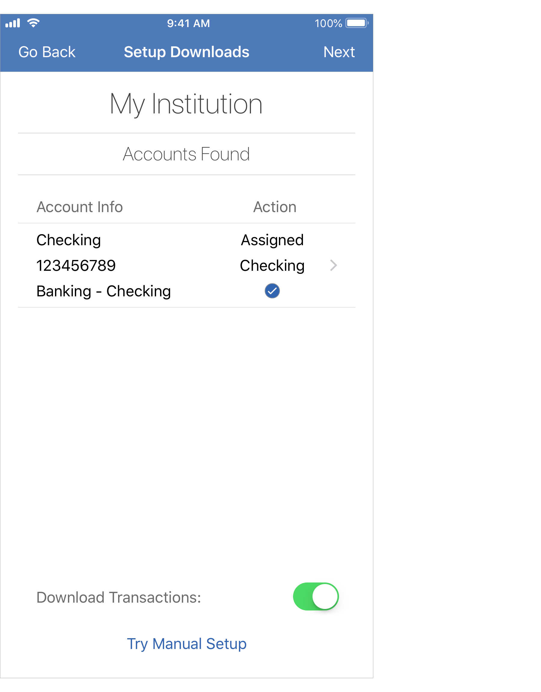 Account Discovery
