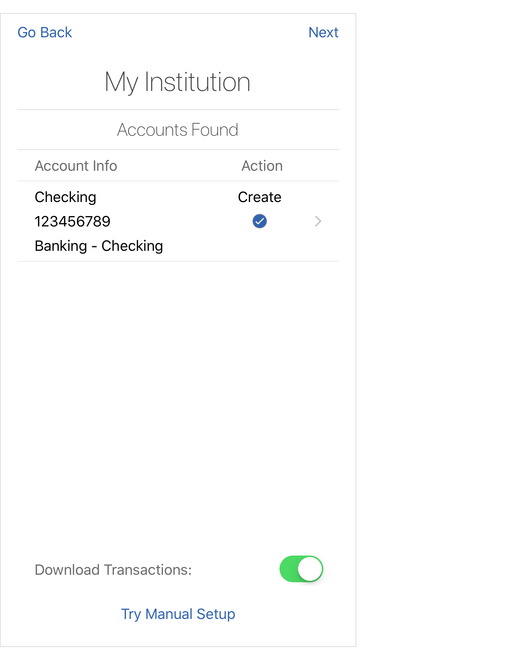 Account Discovery