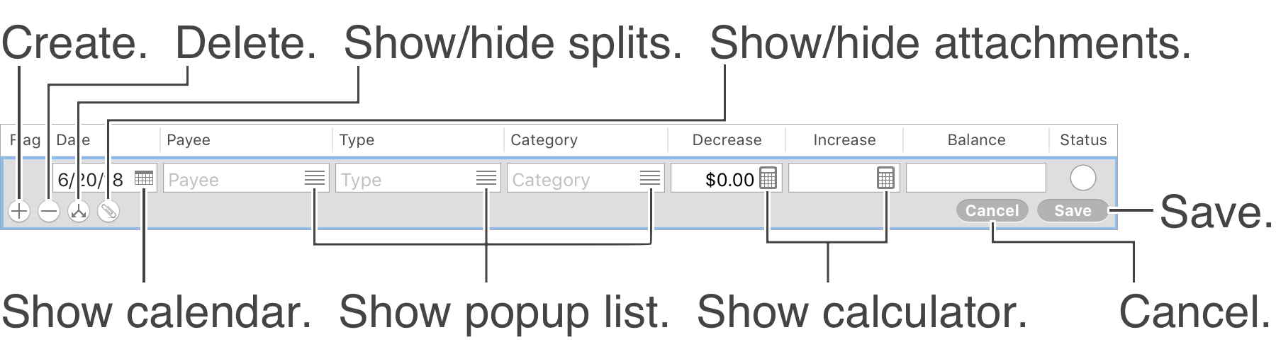 Editing Layout Info