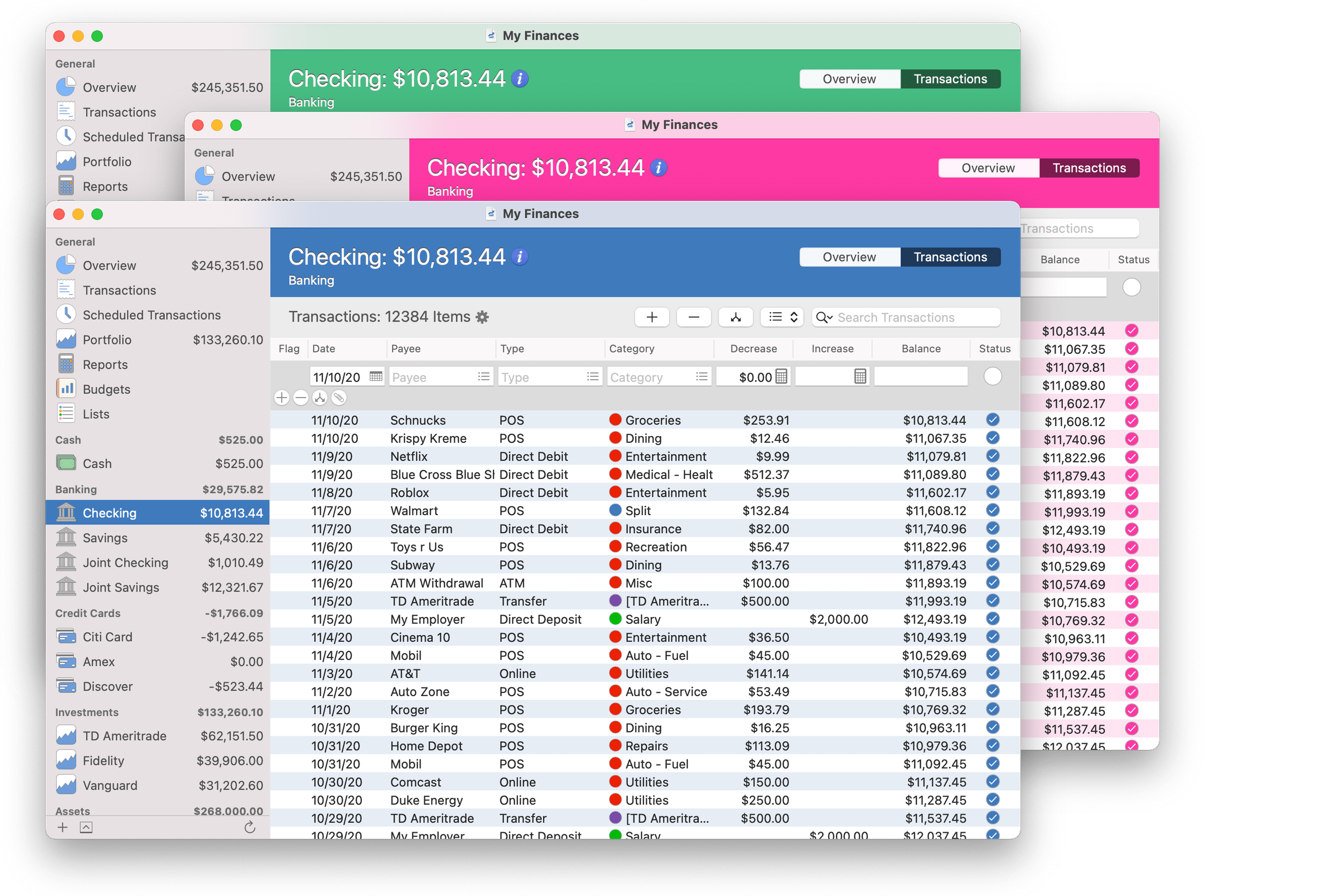 mac see finance google drive