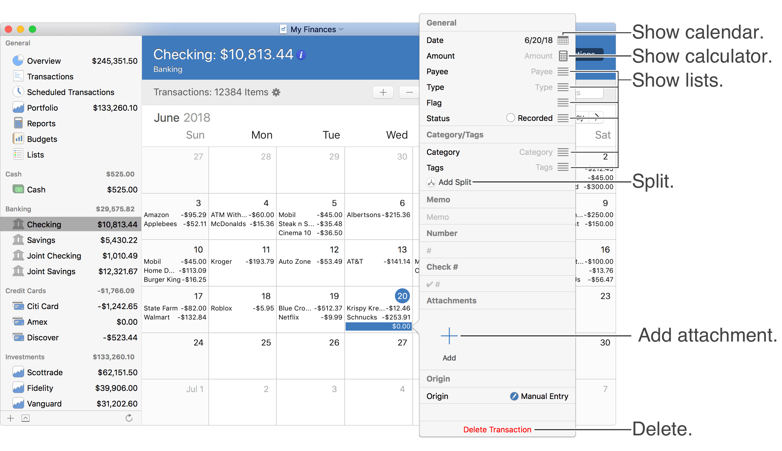 Editing Layout Info