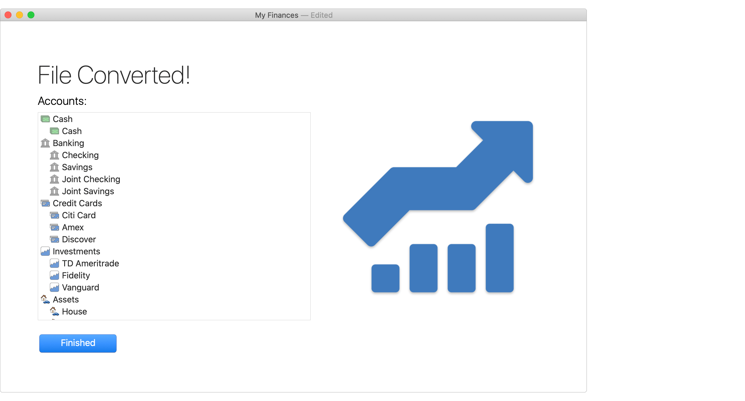 Convert SEE Finance Document Summary