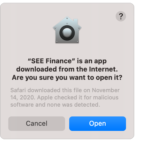 Finder Alert