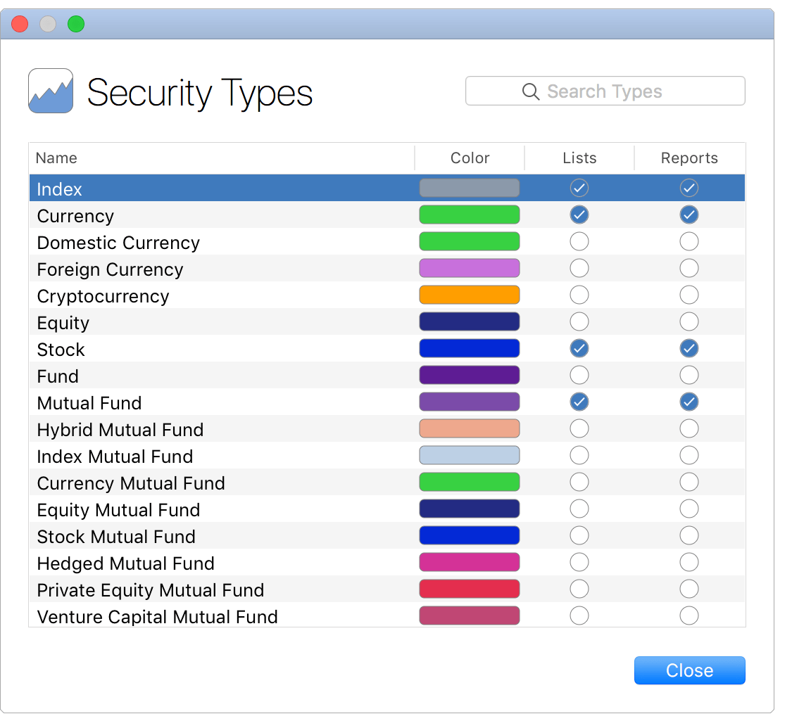 Security Types
