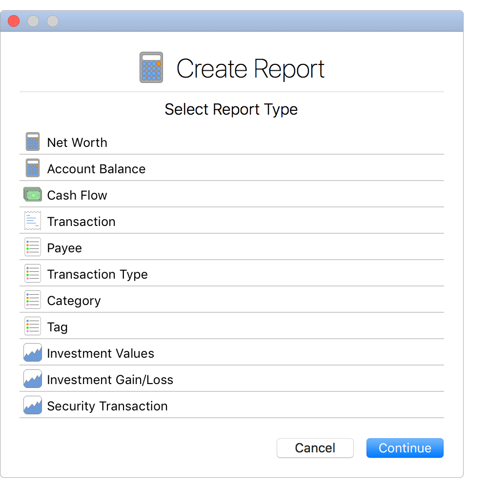 Create a Report