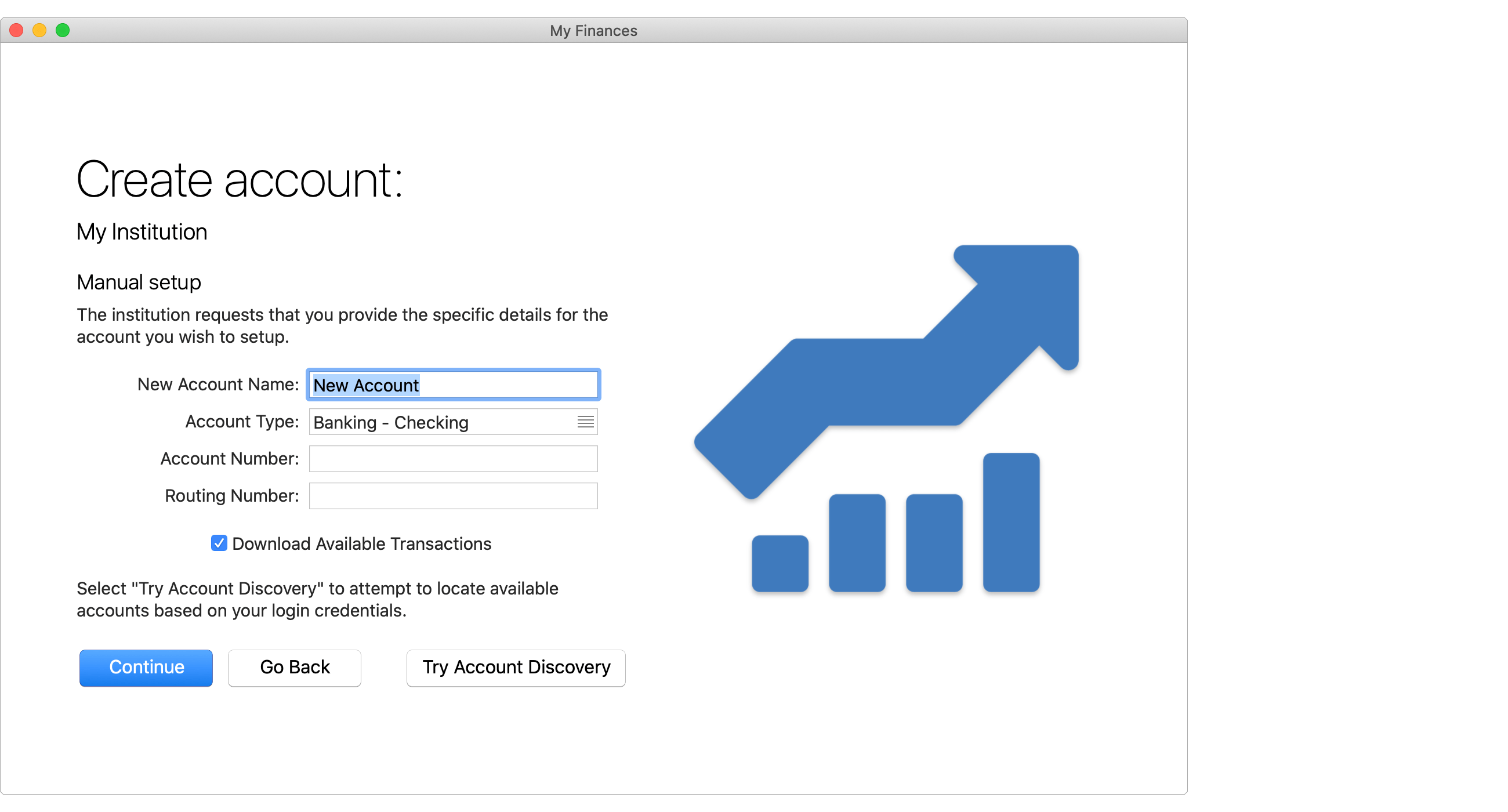 Manual Setup